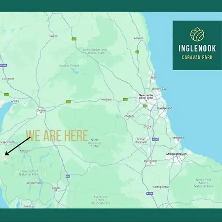 مكان تخييم The District Caravan Lamplugh